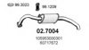 ALFA 105953000301 End Silencer
